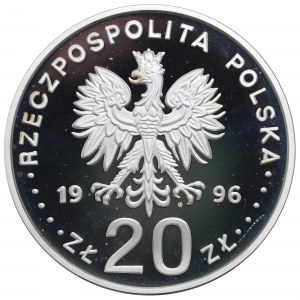 Třetí republika, 20 polských zlotých 1996 - Gdaňské milénium