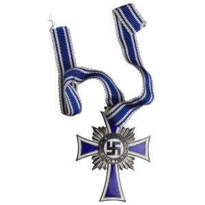 III Reich, Silver Mother Cross for 6-7 children 1938