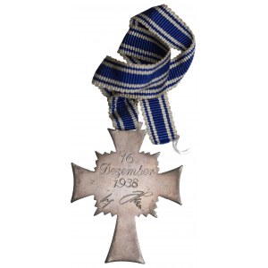 III Rzesza, Srebrny Krzyż Matki za 6-7 dzieci 1938