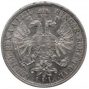 Rakousko-Uhersko, František Josef, 1 florén 1881