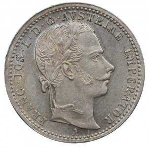 Rakousko, František Josef, 1/4 florénu 1862
