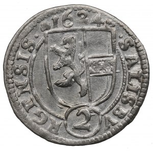 Austria, Salzburg, Bishopic of, 2 kreuzer 1624