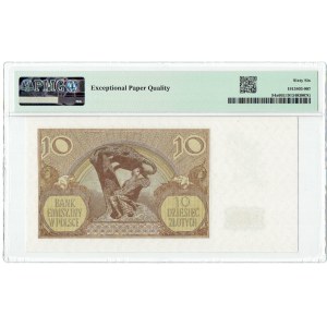 GG, 10 zlatých 1940 N WWII London Counterfeit - PMG 66 EPQ
