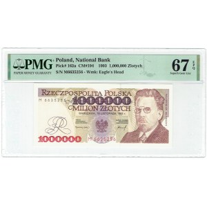 1 milion 1993 M - PMG 67 EPQ