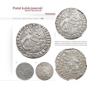 Zikmund III Vasa, Ort 1623, Bydgoszcz - ex Pączkowski PRV M ILLUSTRATED NGC MS61