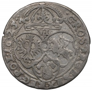 Zygmunt III Waza, šesťpercentný 1625, Krakov - ex Pączkowski POLO