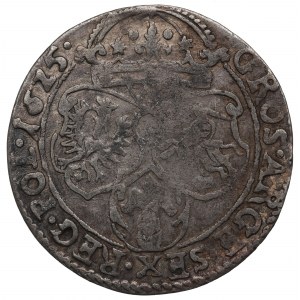 Zygmunt III Waza, šestipence 1625, Krakov - ex Pączkowski ILLUSTROWANY