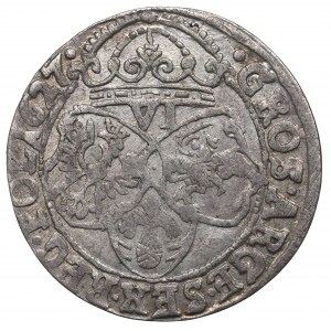 Sigismund III, 6 groschen 1627, Cracow