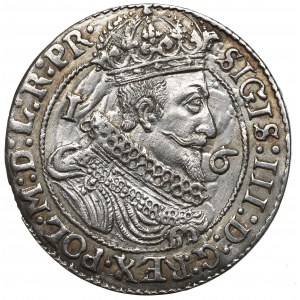 Zikmund III Vasa, Ort 1625, Gdaňsk - ex Pączkowski