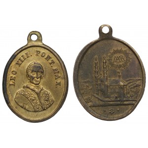 Poľsko, sada medailónov Piekary a Częstochowa