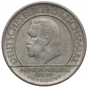 Německo, Výmarská republika, 3 známky 1929 A