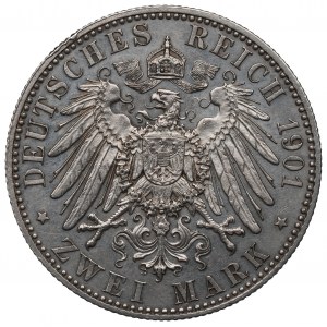 Nemecko, Prusko, 2 značky 1901 - 200 rokov Pruského kráľovstva