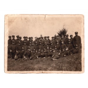 II RP, Gedenkfoto des 86. Infanterieregiments, Molodeczno