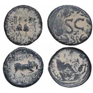 Antiochia and Seleucid, Lot of ae