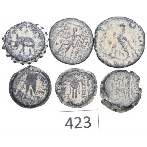 Antiochia and Seleucid, Lot of ae