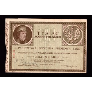 4% státní bonusová půjčka 1920