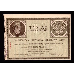 4% Państwowa Pożyczka Premiowa 1920