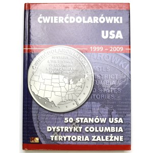 USA, Zestaw ćwierćdolarówek Stany - 56 egz