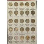 III RP, Súbor 2 zlatých GN mincí v spone - vrátane Žigmunda Augusta