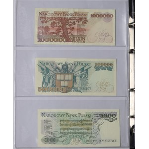 PRL i III RP, Klaser banknotów (27 egz)
