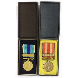 Japonia, Zestaw Medal Incydent Chiński i Wojna Rosyjsko-Japońska