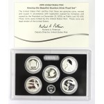 USA, Set menniczy the Beautiful Quarters Silver Proof 2015