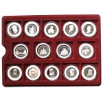 ZSSR, pamätná zbierka rubľov (74 kusov)