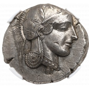 Grécko, Attika, Atény, Tetradrachma 440-404 pred n. l. - Sova NGC Ch AU