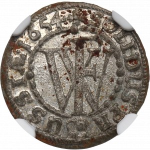 Knížecí Prusko, Shelag 1654, Königsberg - NGC UNC Podrobnosti