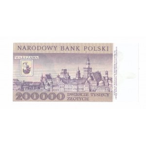 PRL, 200.000 złotych 1989 F