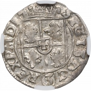 Zikmund III Vasa, polopostava 1615, Bydgoszcz - NGC MS62