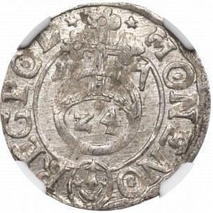 Sigismund III, 1,5 groschen 1617, Bromberg - NGC MS63