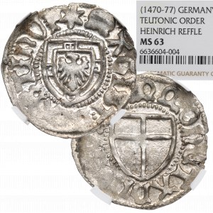 Teutonic Orden, Martin Truchsess, Schilling - NGC MS63