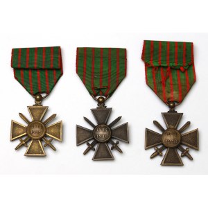 Francja, Zestaw croix de guerre za I Wojnę