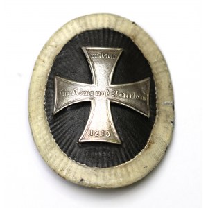 Německo, odznak Landwehru na saku