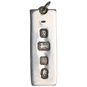 England, Silver Pendant