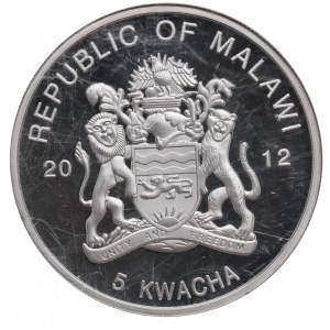 Malawi, 5 Kwacha 2012