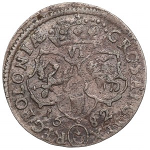 John III Sobieski, 6 groschen 1682, Bromberg