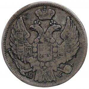 Ruské delenie, Mikuláš I., 15 kopejok=1 zlotý 1839