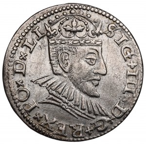 Sigismund III, 3 groschen 1595, Riga