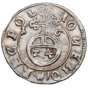Zygmunt III Waza, Półtorak 1616 Bydgoszcz - odwrócone N