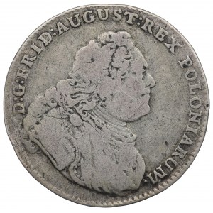 August III Sas, 1/6 thalier 1750