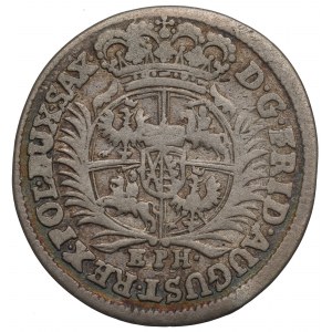 Augustus II Silný, 1/12 tolar 1705/7 - datum ražby