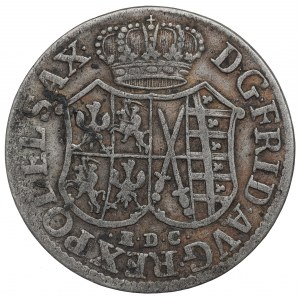 Germany, Saxony, Friedrich August II, 1/12 thaler 1763