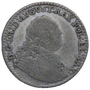 Germany, Saxony, Friedrich August II, 1/6 thaler 1763
