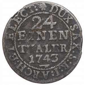 August III Sas, 1/24 tolaru 1743