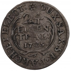 August II Mocny, 1/24 talara 1725