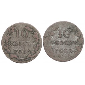 Novembrové povstanie, sada 10 centov 1831