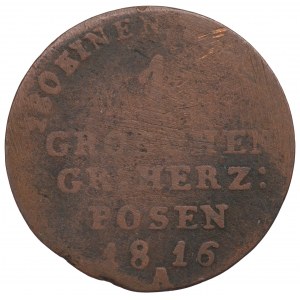 Posenské veľkovojvodstvo, 1 groš 1816, Berlín