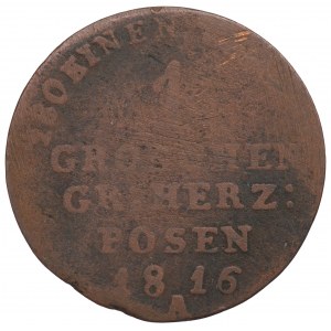 Wielkie Księstwo Poznańskie, 1 grosz 1816, Berlin